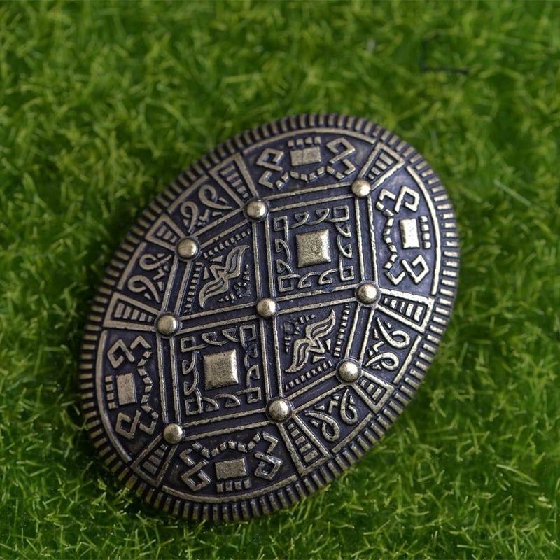 LANGHONG Norse Viking Brooch For Men Turtle Brooch Talisman Jewelry, Gift For Men - Image 4
